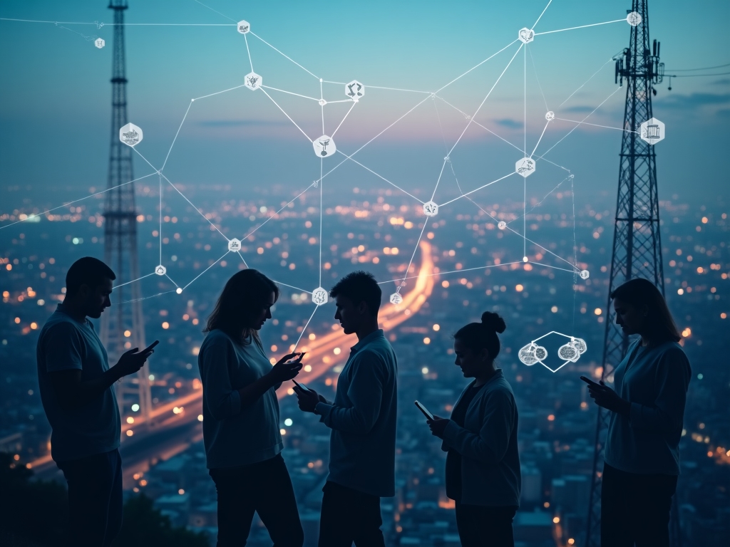 Antenas de telefonía móvil y dispositivos conectados